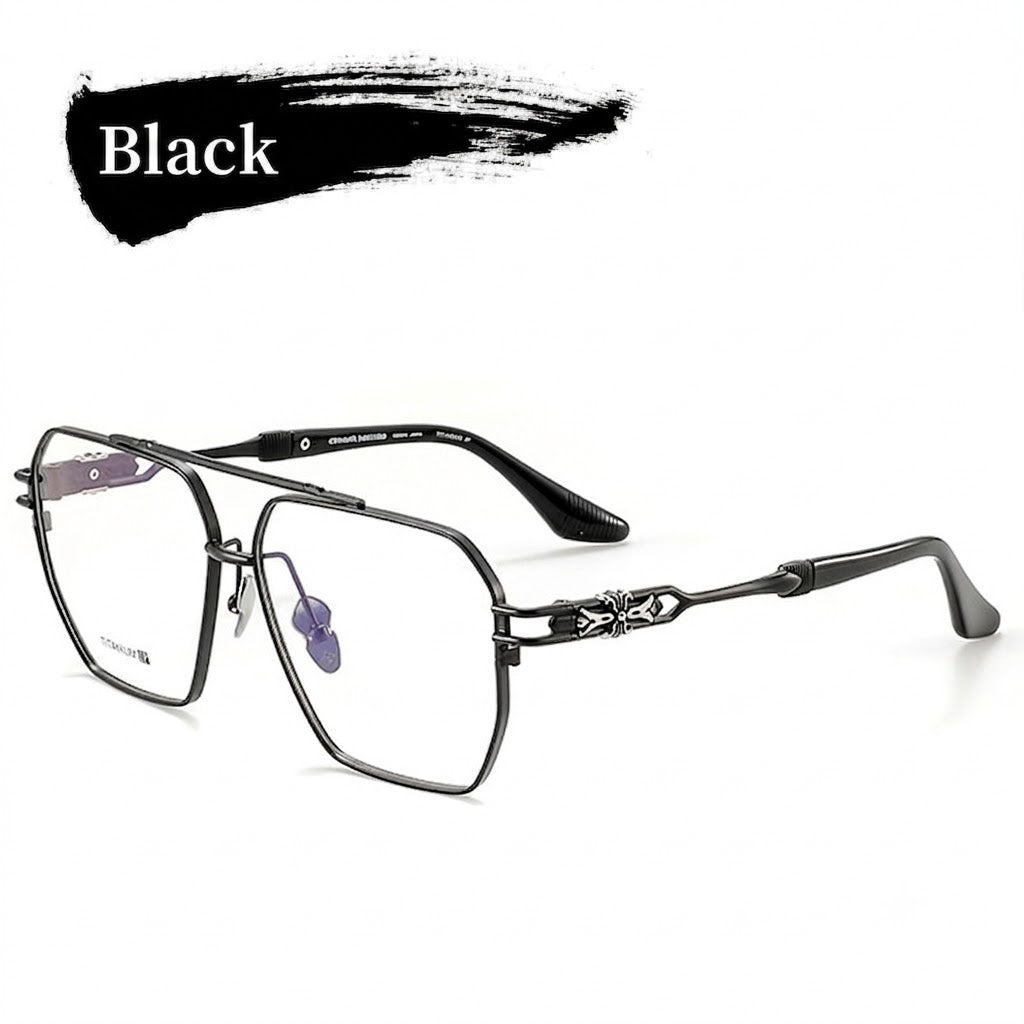 Prescription Men’s Glasses | Vintage Pure Titanium Square Frame