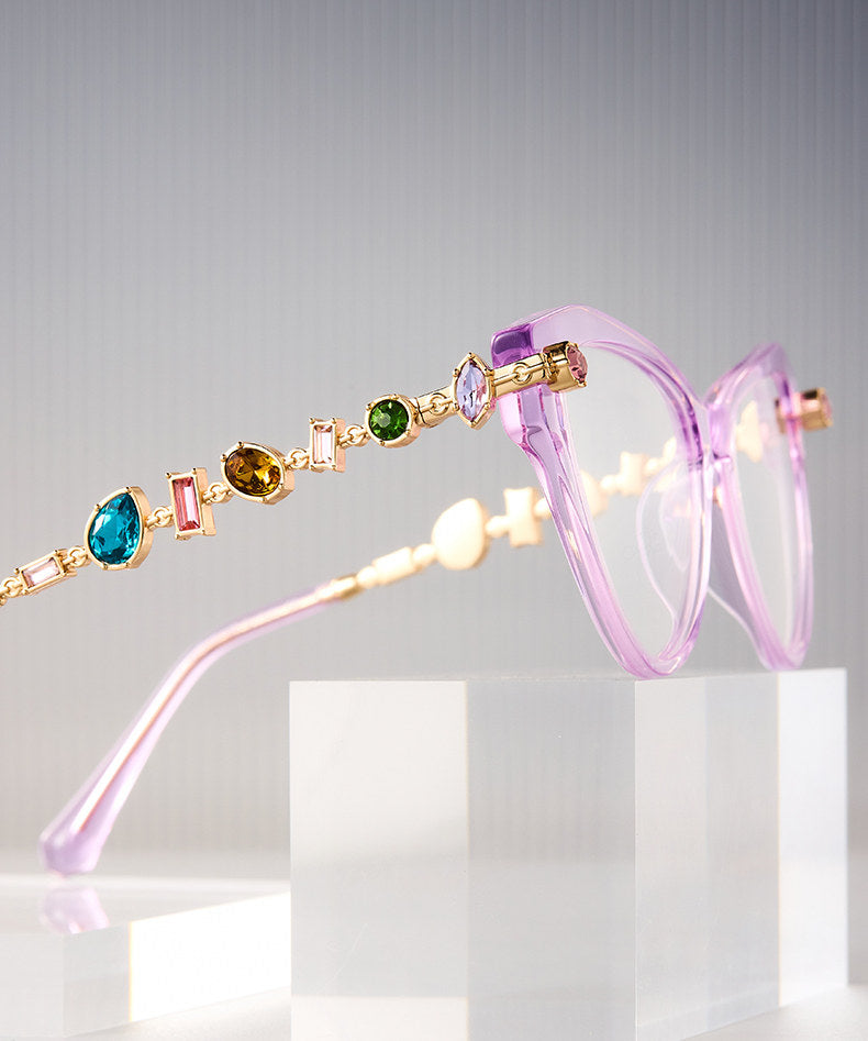 Prescription Women’s Eyeglasses | Gemstone-Style Optical Frame