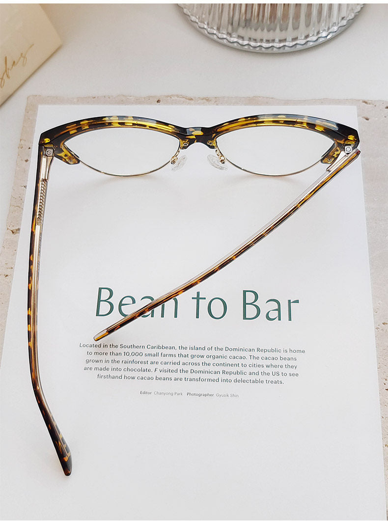 Prescription Women’s Eyeglasses | Browline Cat Eye Elegant Frame