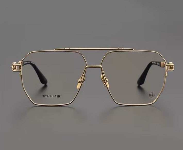 Prescription glasses | Titanium Lightweight Large glass Frames