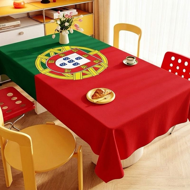 2026 World Cup National Team Tablecloth, 24 Countries & Multiple Sizes Optional