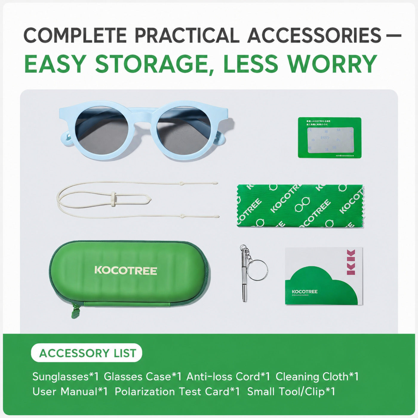 Kids Sunglasses, Photochromic UV400 Soft Protective Frame