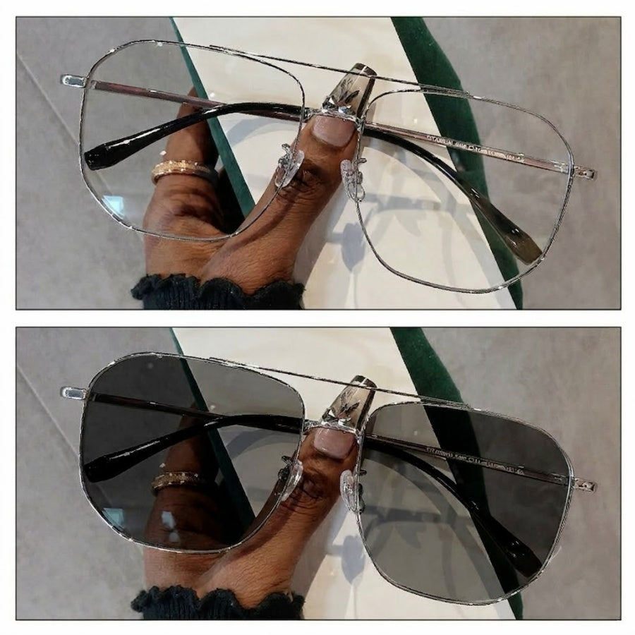 Prescription Men’s Eyeglasses | Large Frame Photochromic Glasses