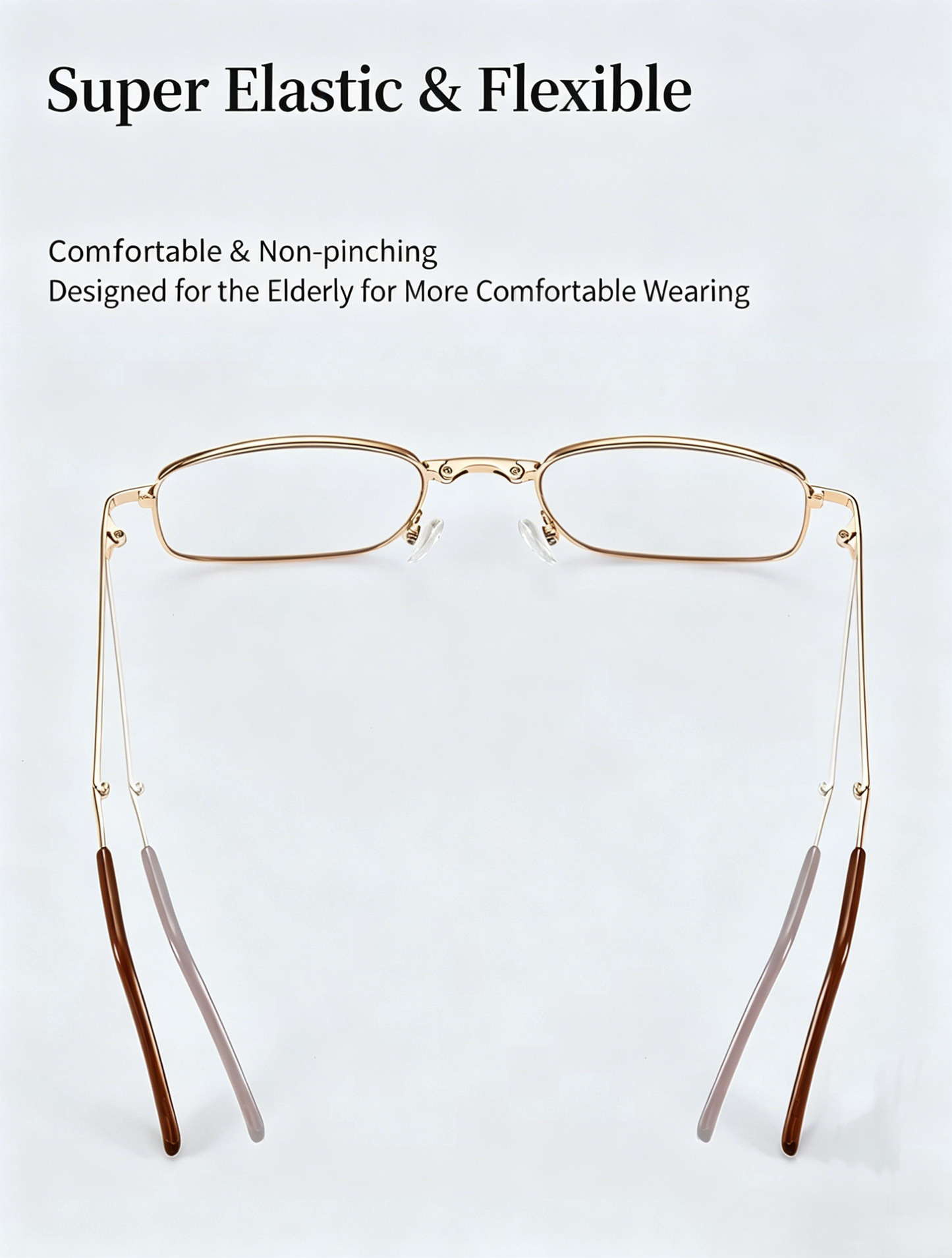 Foldable Lightweight Prescription Reading Glasses For Seniors