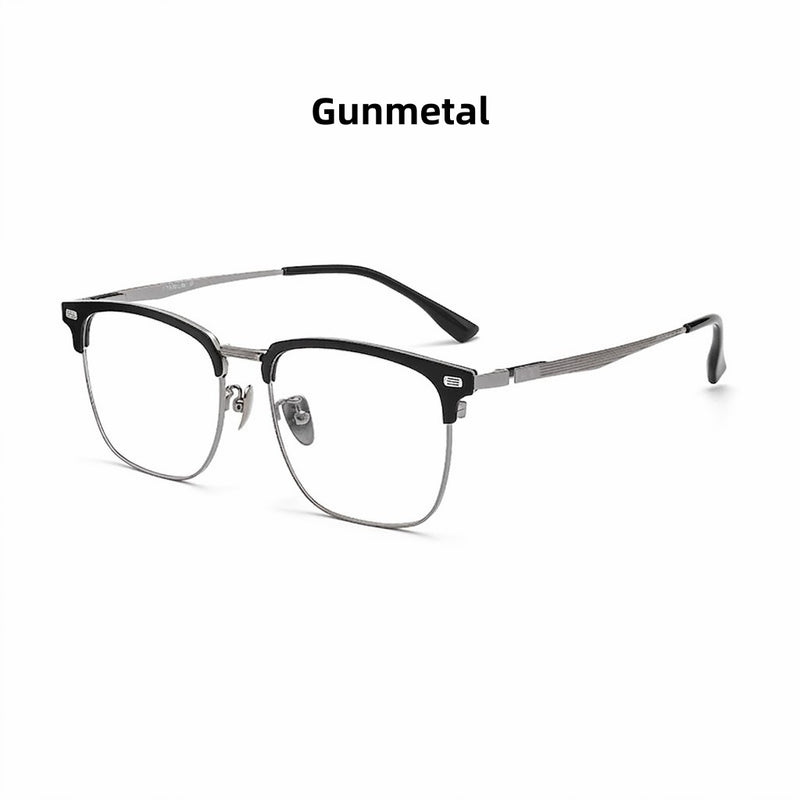 Prescription Eyeglasses | 5-in-1 Magnetic Clip-On Glasses, Polarized Sun Lens & Night Driving Lens