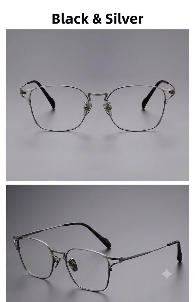 Prescription Eyeglasses | 8g Ultra-Light Full-Rim Titanium Glasses