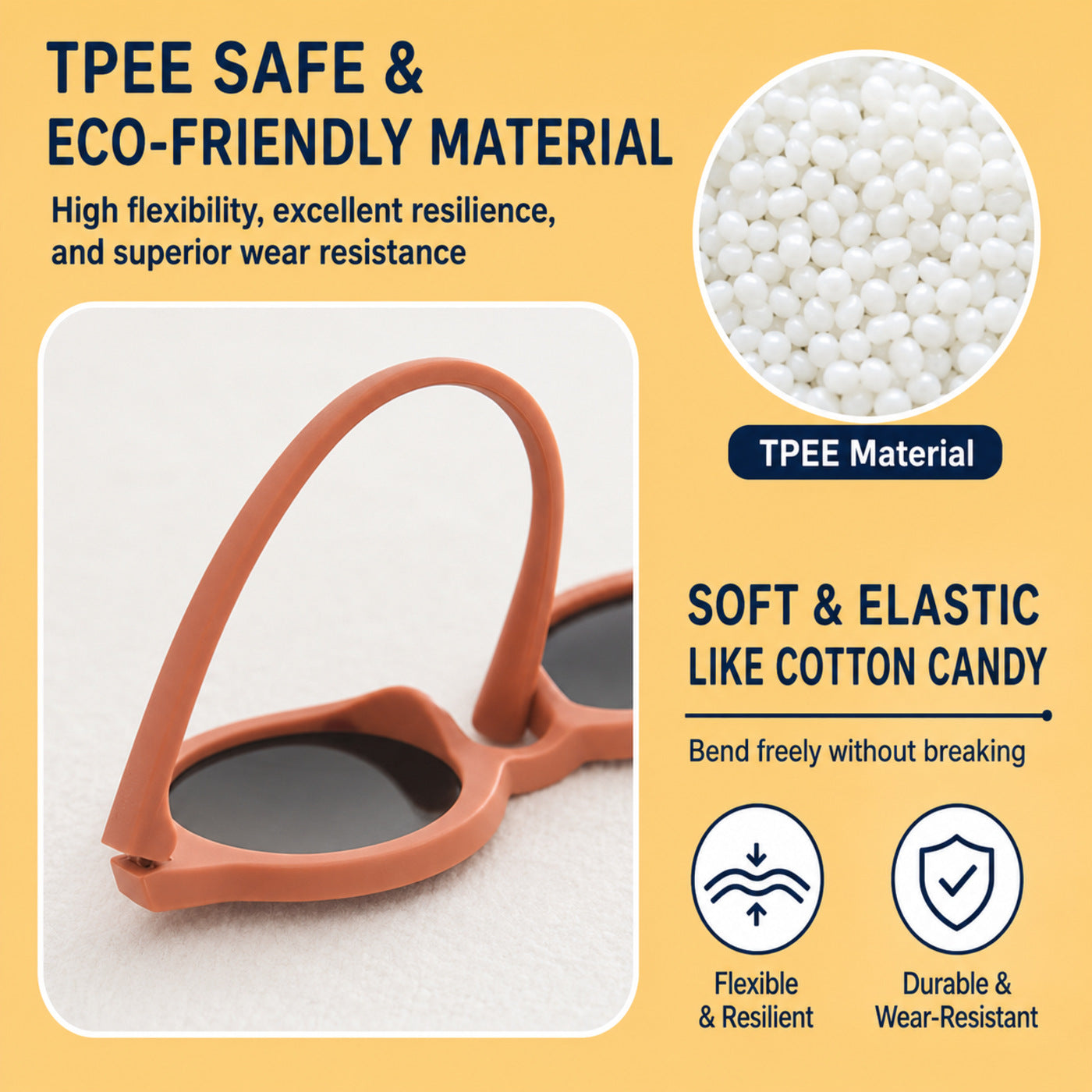 Kids Sunglasses, Polarized UV400 Outdoor Protective Shades