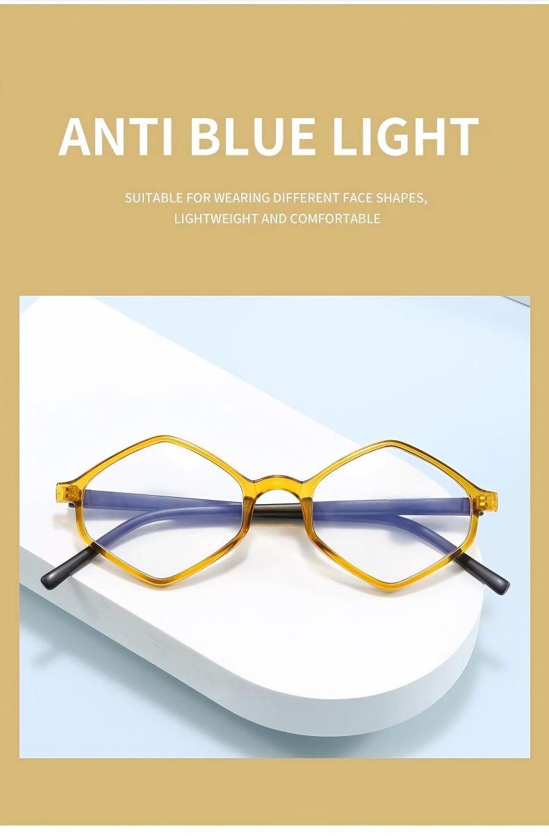 Prescription Reading Glasses, Elegant Metal Hinge Diamond-Accent Frame
