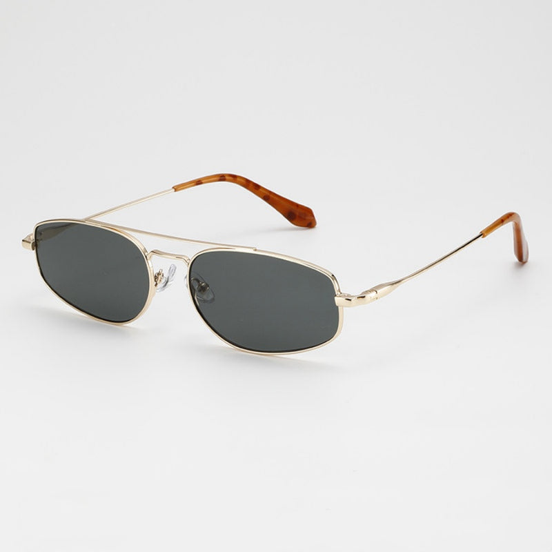 Prescription Sunglasses | Vintage Double Bridge Metal Frame