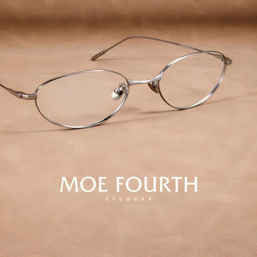Prescription Glasses | Rimless Minimal Metal Frame
