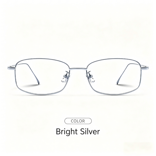 Women Light Gold Metal Glasses | Elegant Luxury Eyewear