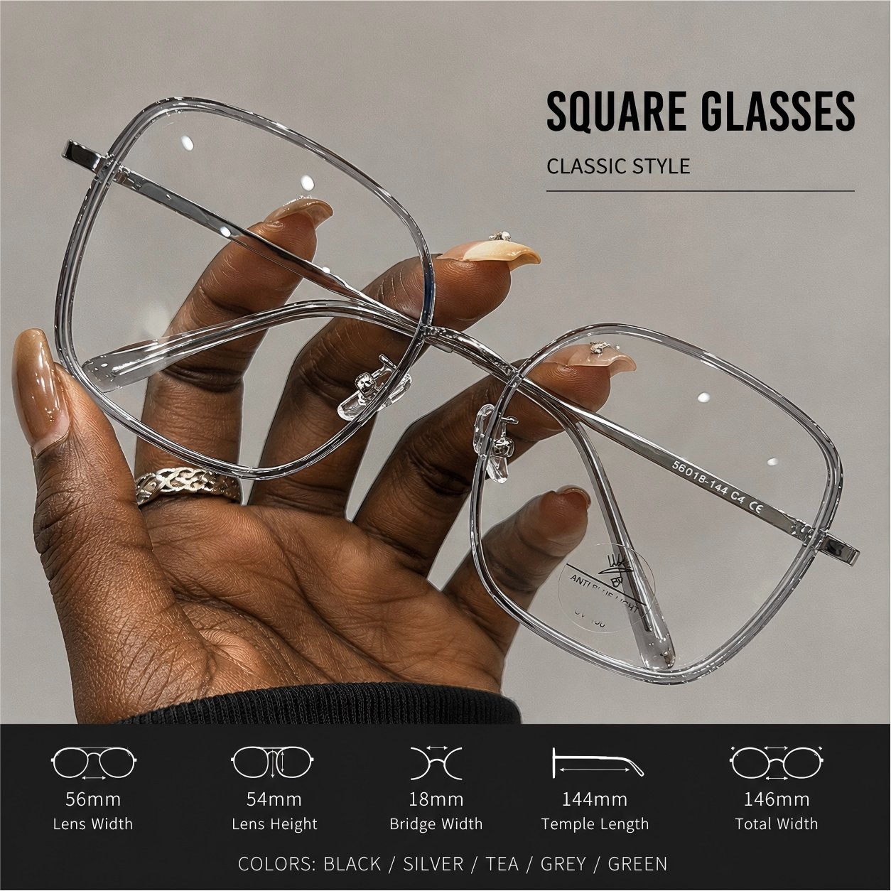 Prescription Glasses | Oversized Fashion Frame