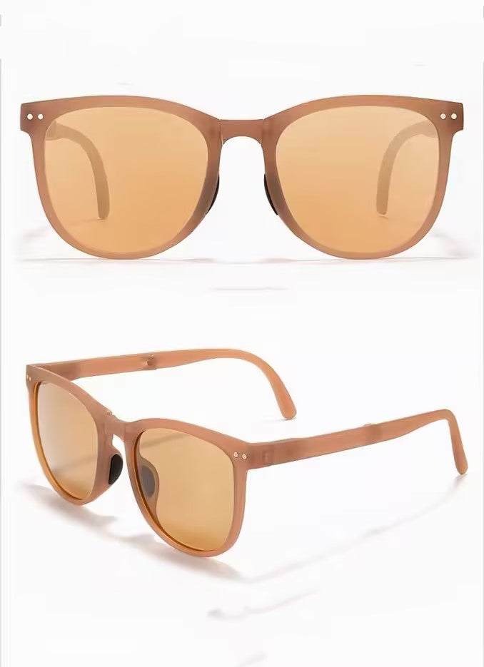 Prescription Sunglasses, Foldable Light Square TR90 Shades
