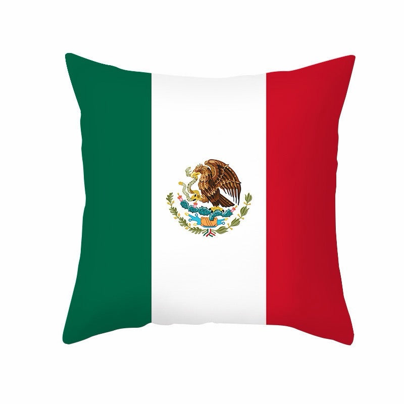 2026 World Cup National Flag Pillow with Inner Cushion Pack of 3