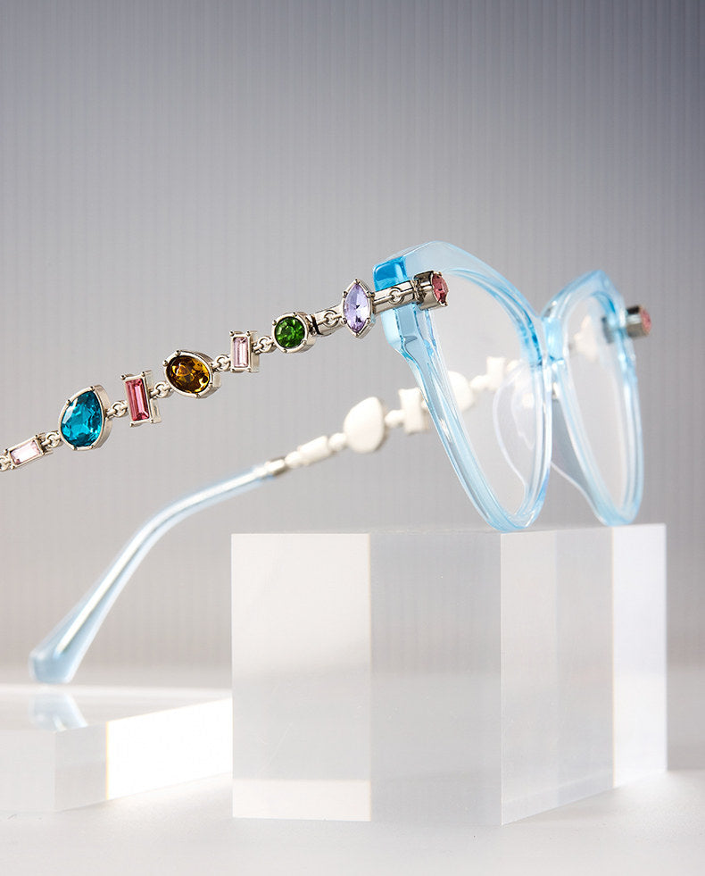 Prescription Women’s Eyeglasses | Gemstone-Style Optical Frame