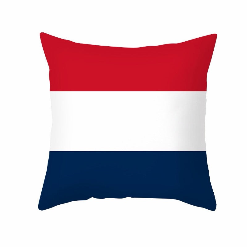 2026 World Cup National Flag Pillow with Inner Cushion Pack of 3