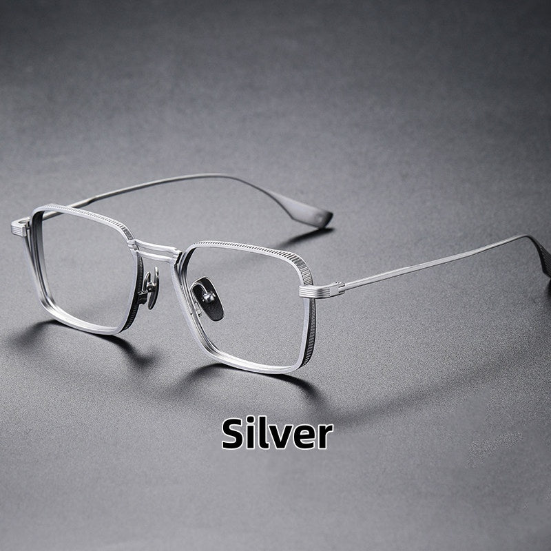 Prescription Eyeglasses | Lightweight Titanium Square Frame