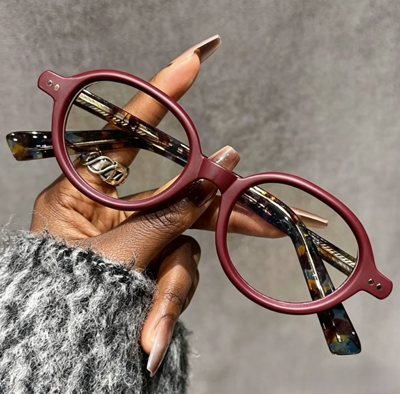 Prescription Reading Glasses | Vintage Oval TR90 Presbyopia Eyeglasses