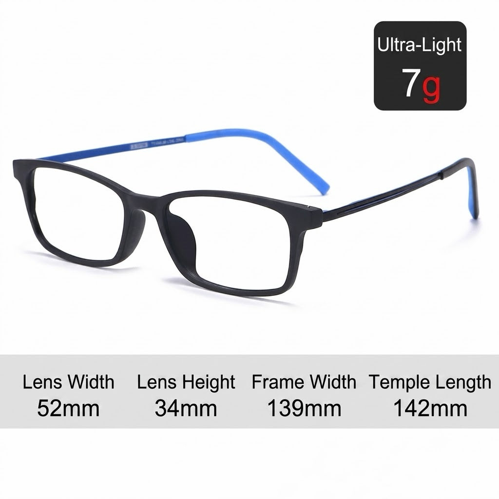 Prescription  Eyeglasses | Ultra-Light Pure Titanium Small Frame