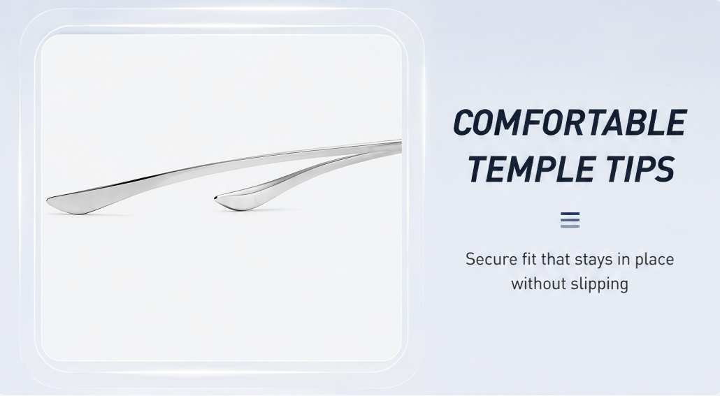 Prescription Eyeglasses | Oval Wire Knot Rimless Silver Frame