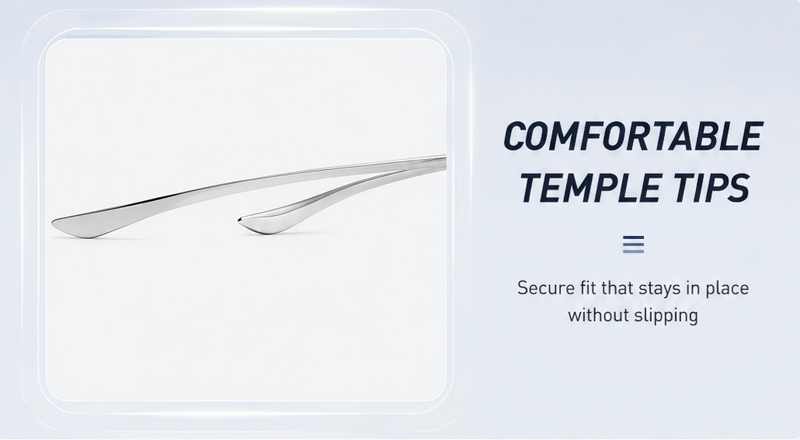 Prescription Eyeglasses | Oval Wire Knot Rimless Silver Frame
