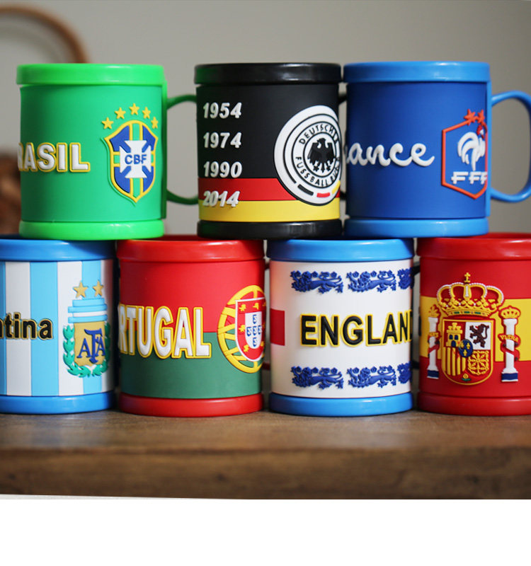 2026 World Cup National Team Ceramic Mug Fan Flag Print Souvenir Cup