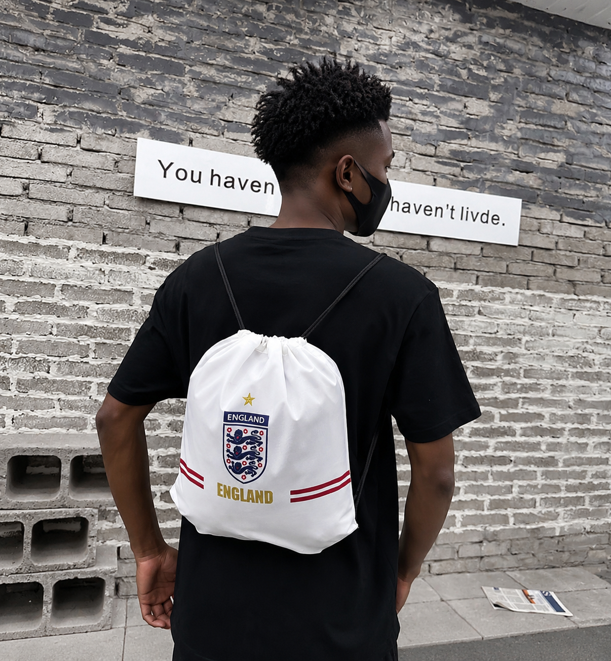 2026 World Cup Team Drawstring Backpack Fan Gym Cinch Bag