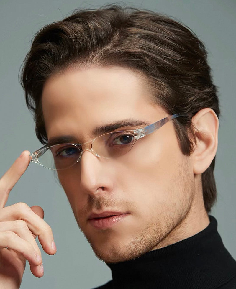 Ultra Light Portable Anti Blue Light Prescription Reading Glasses