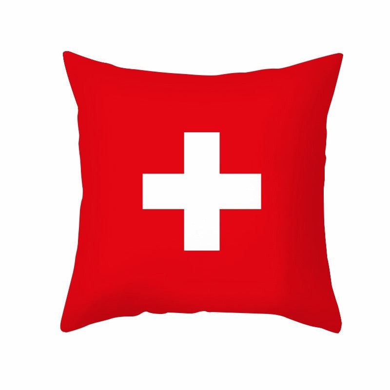 2026 World Cup National Flag Pillow with Inner Cushion Pack of 3