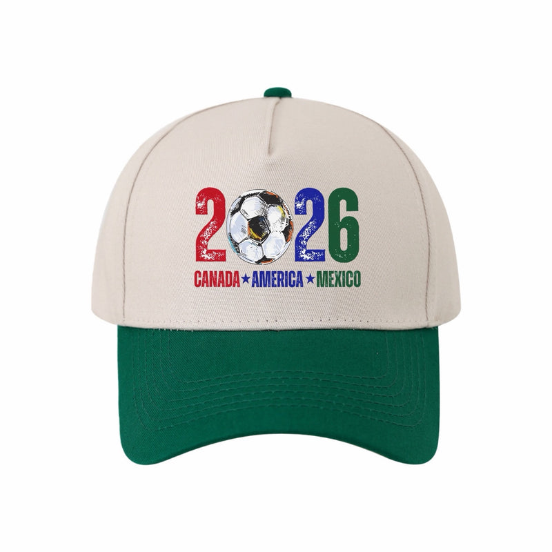 Two-Tone Baseball Cap, Multiple Brim Colors Optional