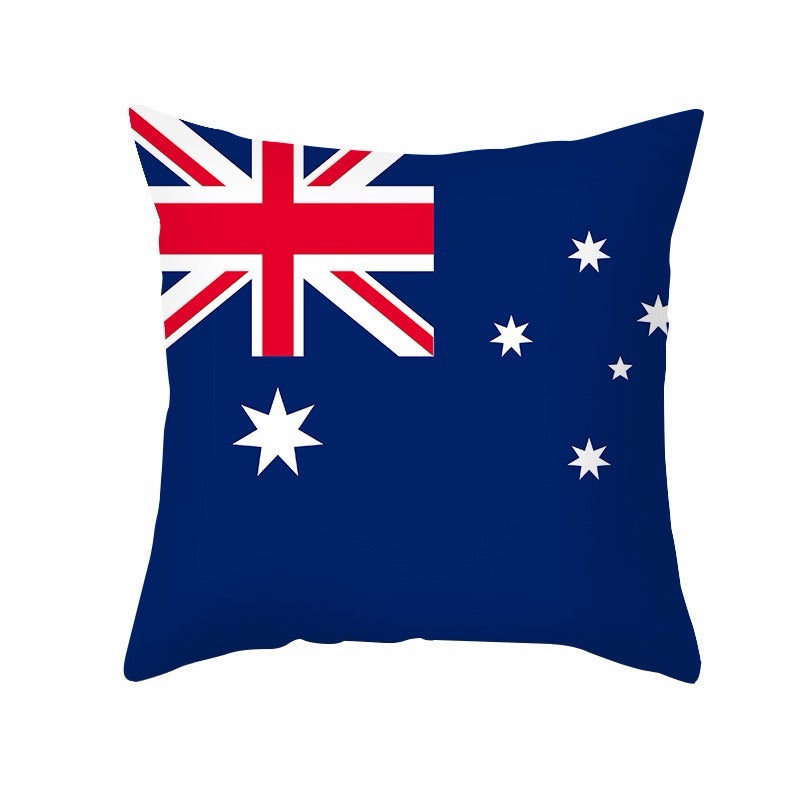 2026 World Cup National Flag Pillow with Inner Cushion Pack of 3