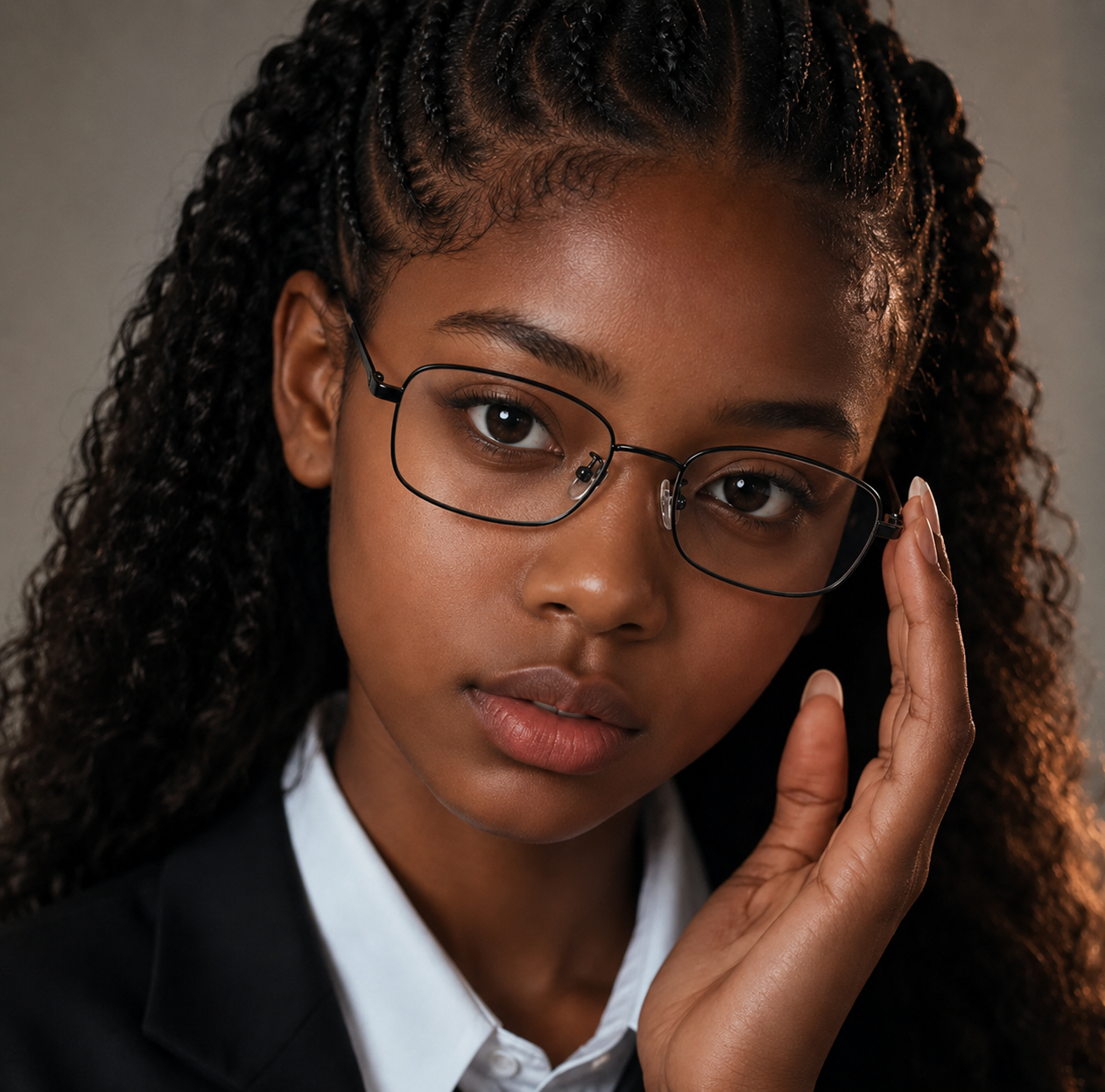 Prescription Glasses | Elegant Gold Metal Frame