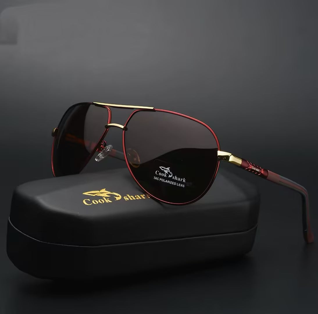Men's Sunglasses Classic Aviator with Multiple Color Options