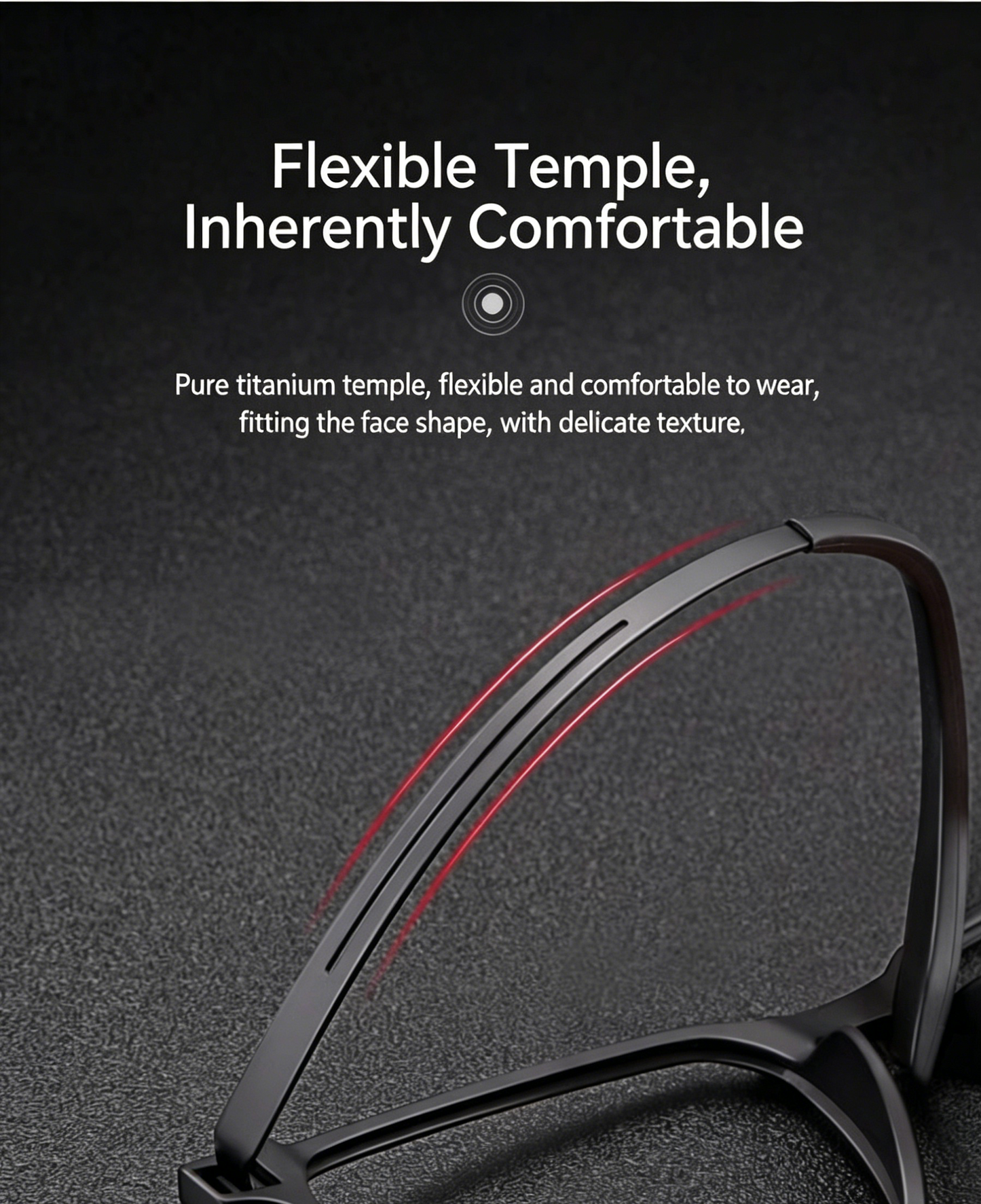 Men Rx Glasses Ultra Light Pure Titanium Frame, Photochromic Anti Blue Light UV Shield