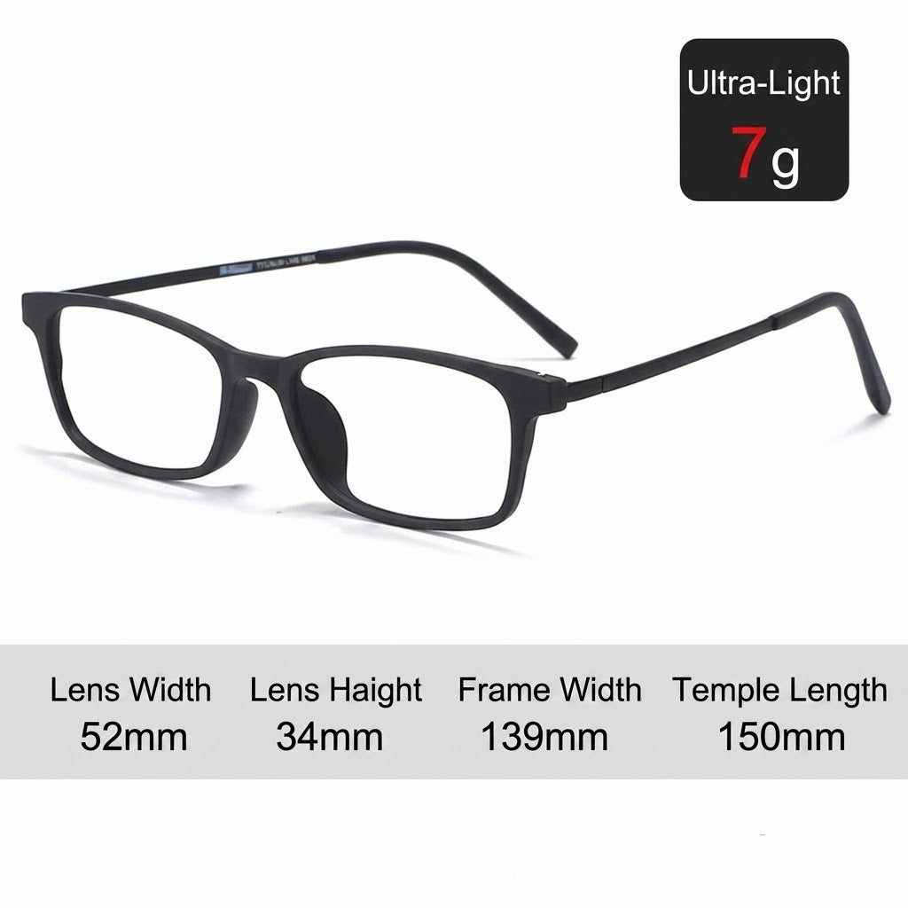 Prescription  Eyeglasses | Ultra-Light Pure Titanium Small Frame