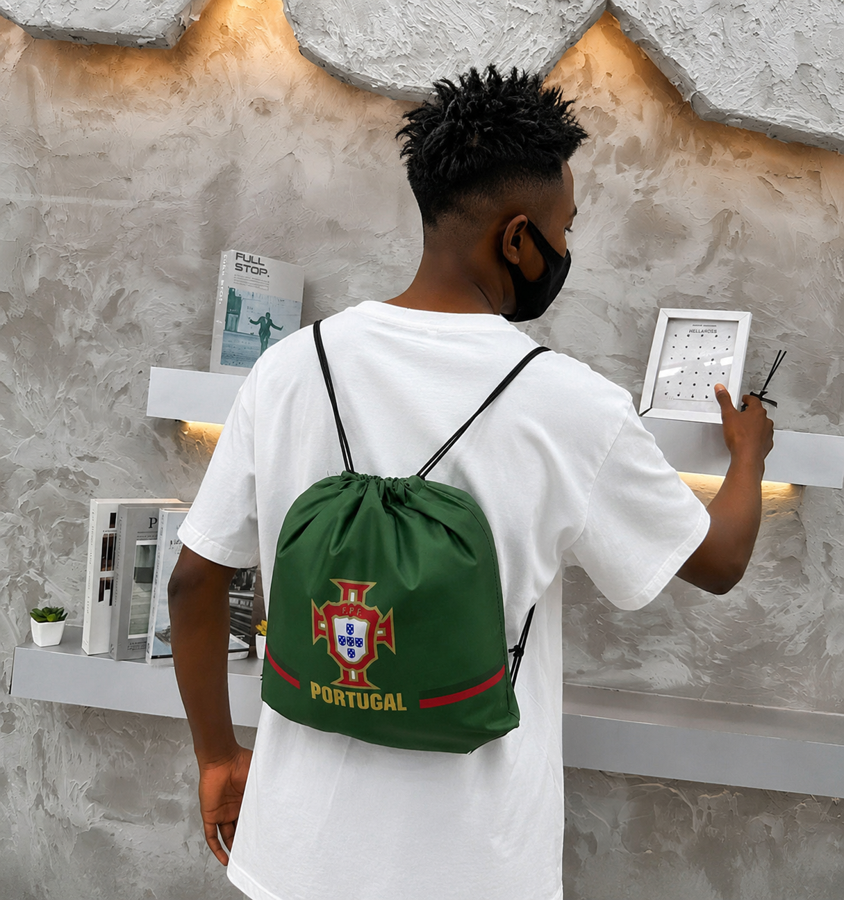 2026 World Cup Team Drawstring Backpack Fan Gym Cinch Bag