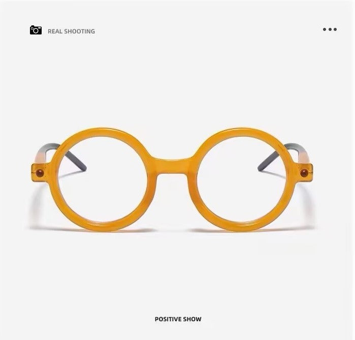 Prescription Reading Glasses, Vintage Small Round Acetate Frames