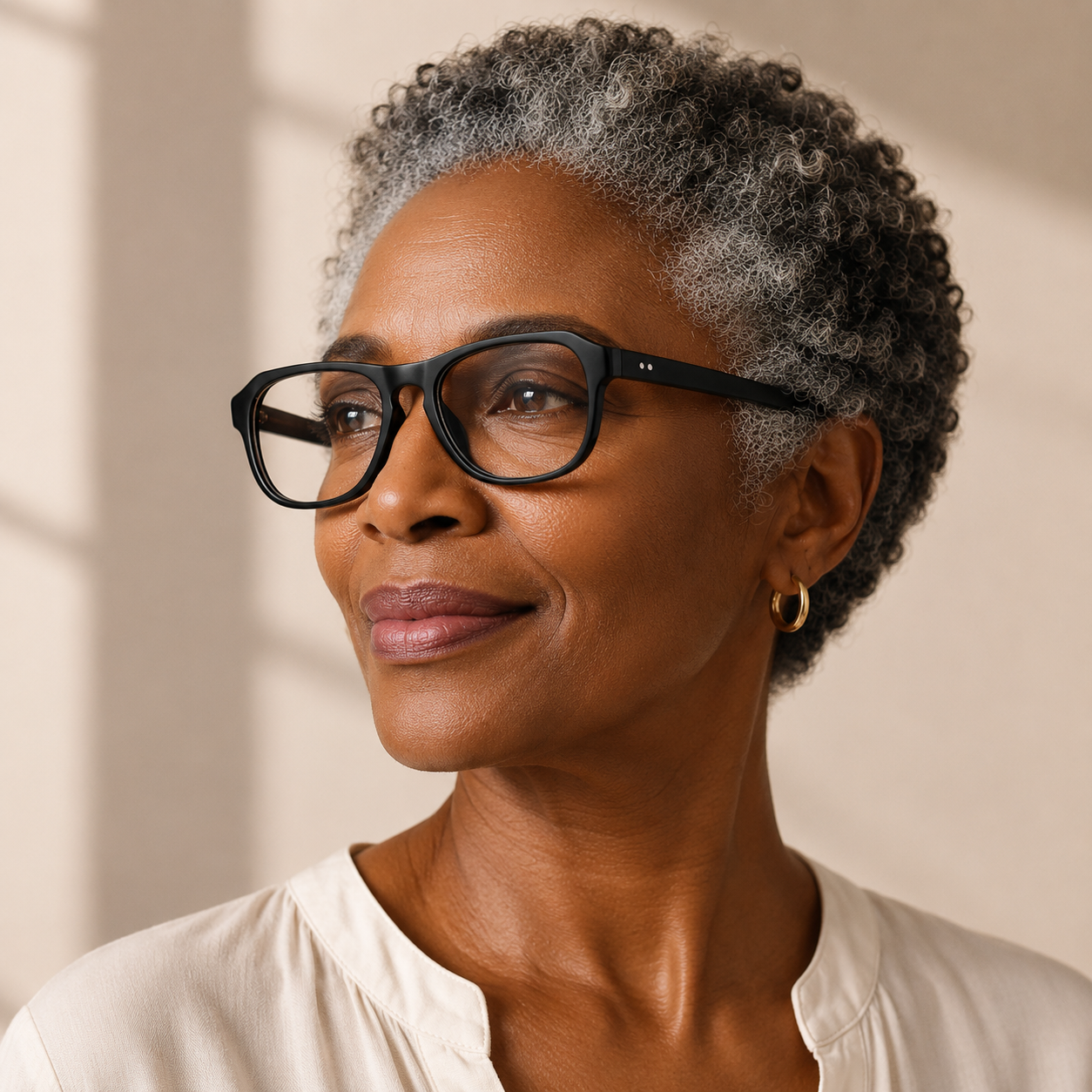 Prescription Reading Glasses, Thick Round Frame