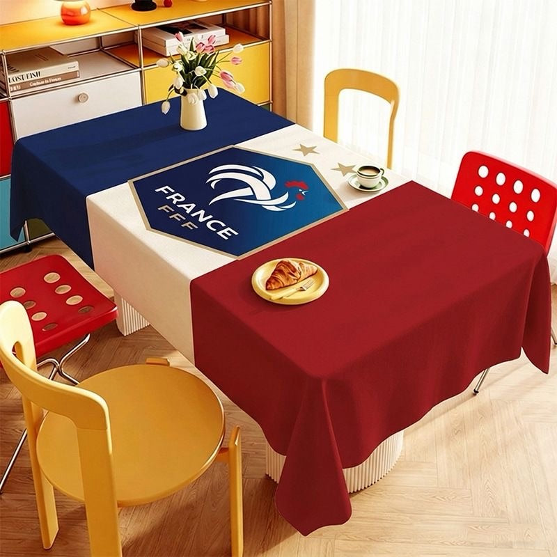 2026 World Cup National Team Tablecloth, 24 Countries & Multiple Sizes Optional