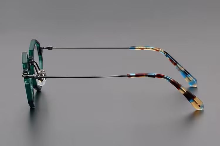 Prescription Glasses | Geometric Hexagonal β-Titanium Optical Frames