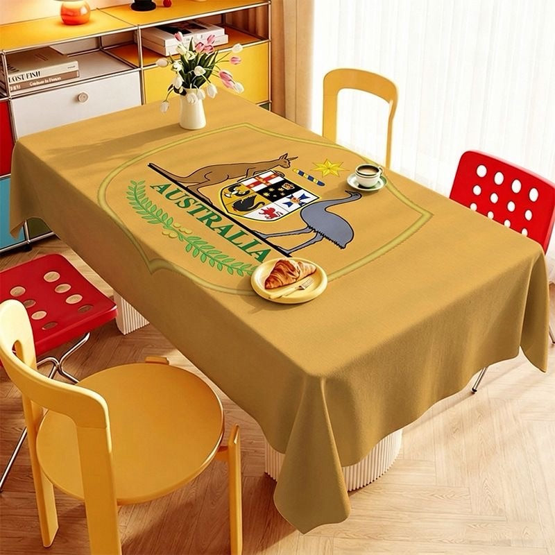 2026 World Cup National Team Tablecloth, 24 Countries & Multiple Sizes Optional