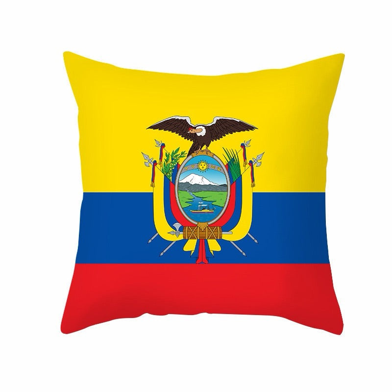 2026 World Cup National Flag Pillow with Inner Cushion Pack of 3