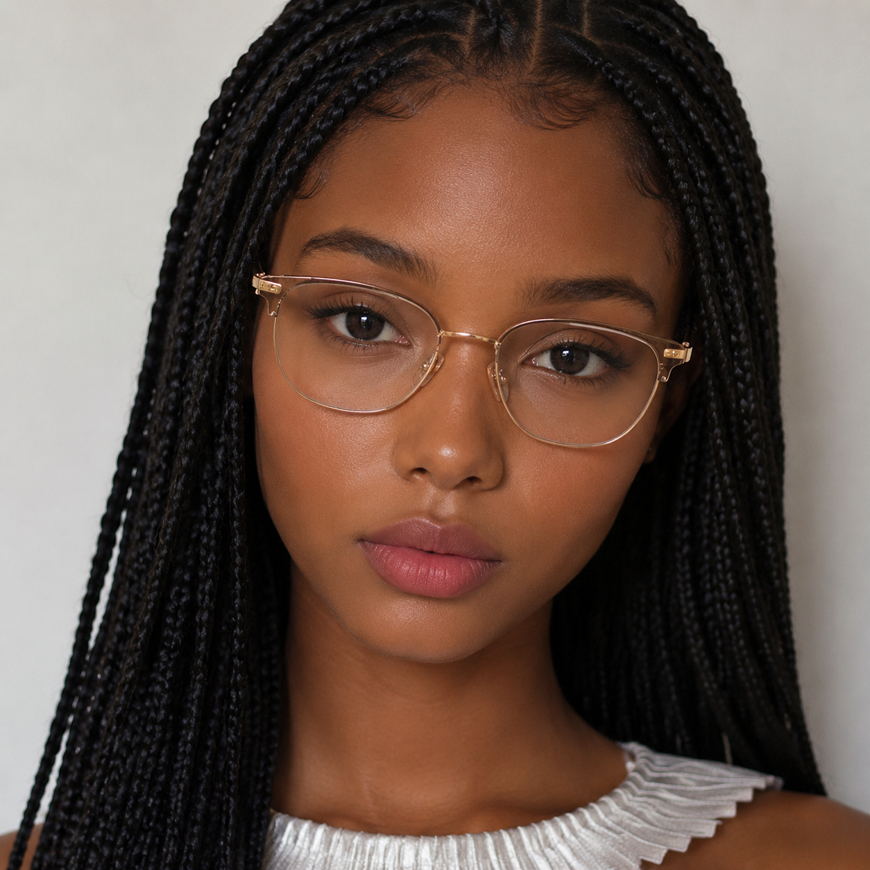 Women Square Luxury Glasses | Soft Face Eyewear