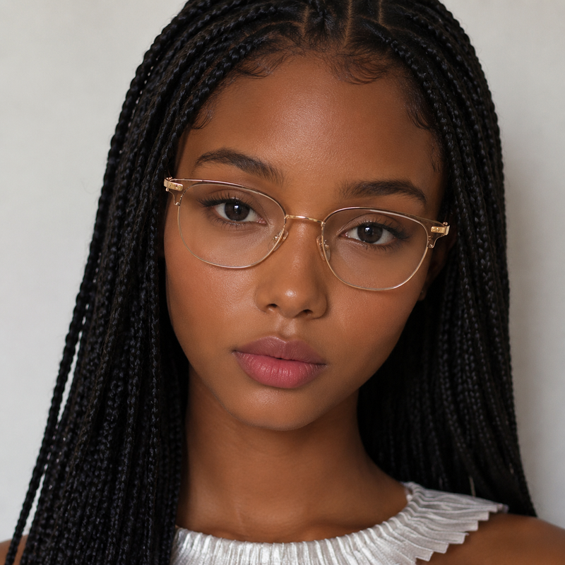 Women Square Luxury Glasses | Soft Face Eyewear