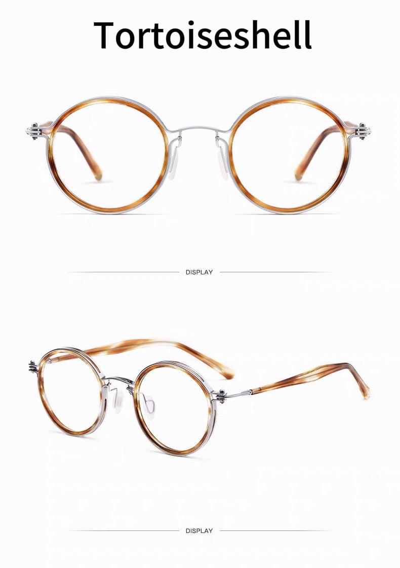 Vintage Round Prescription Reading Glasses