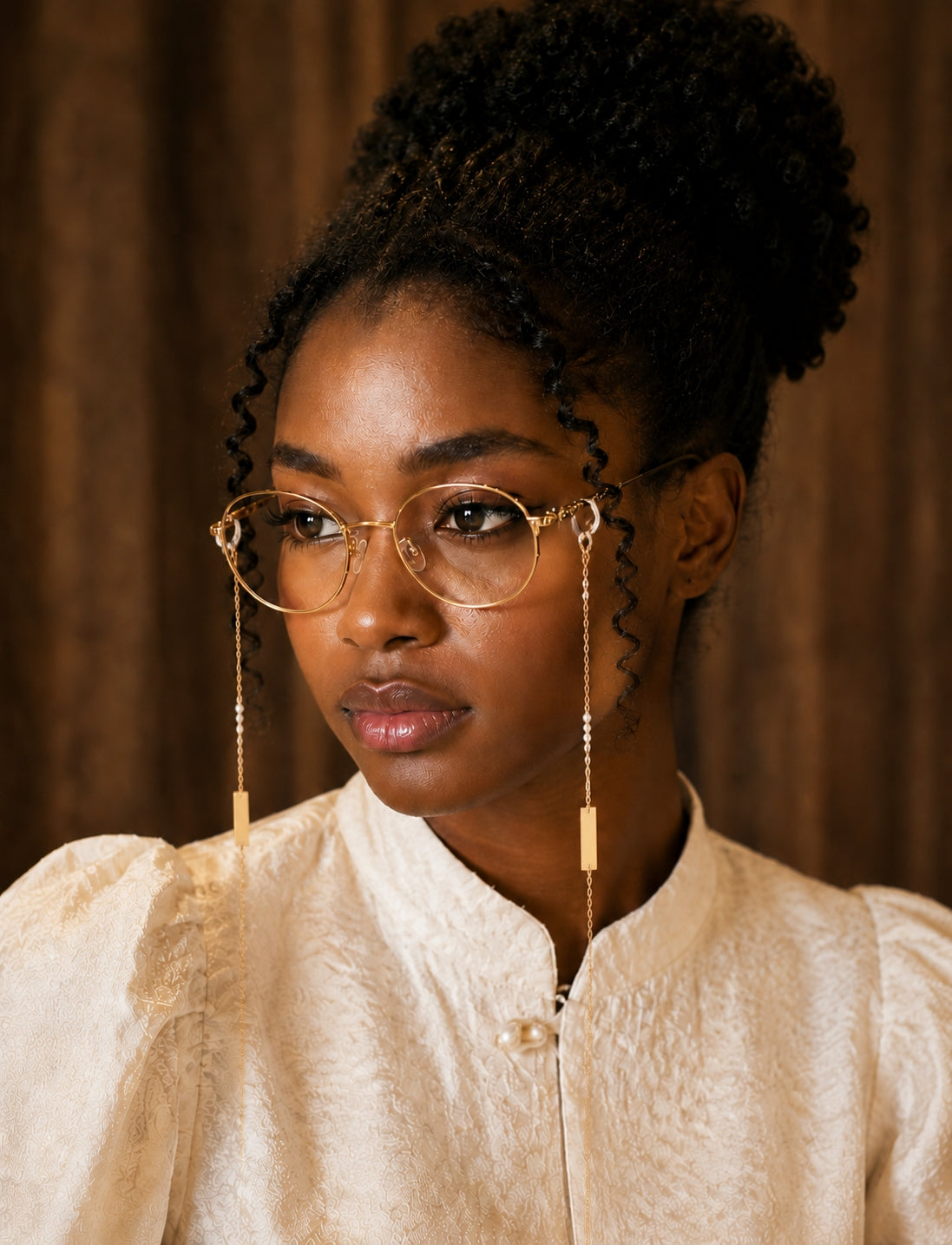Prescription Glasses | Rose Rococo Butterfly Shell Rimless Frame