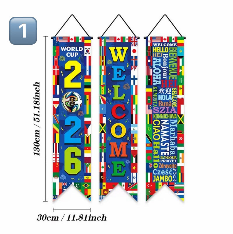 Hanging Banner Decor, Multiple Styles Available Pack of 3