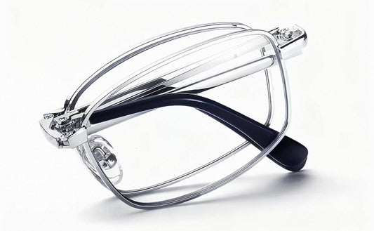 Foldable Multifocal Prescription Reading Glasses for Women