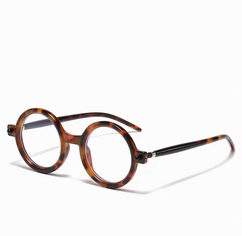 Prescription Reading Glasses, Vintage Small Round Acetate Frames