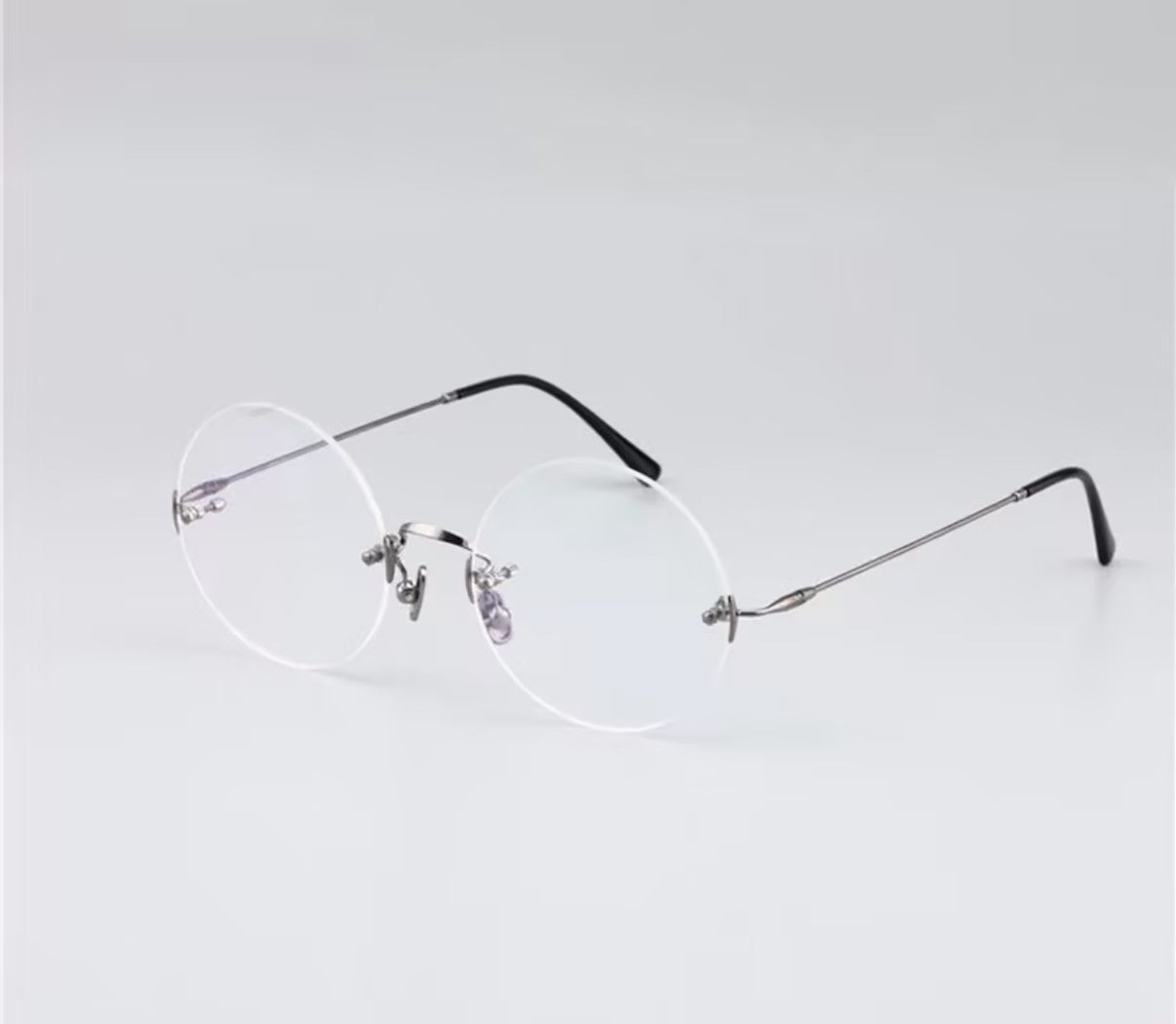 Prescription Glasses | Vintage Rimless Round Optical Frames